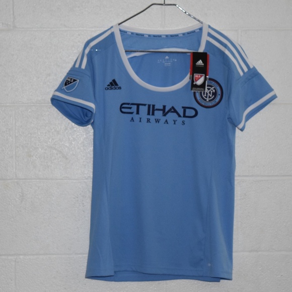 Adidas MLS Official Etihad New York City Jersey - Picture 2 of 3